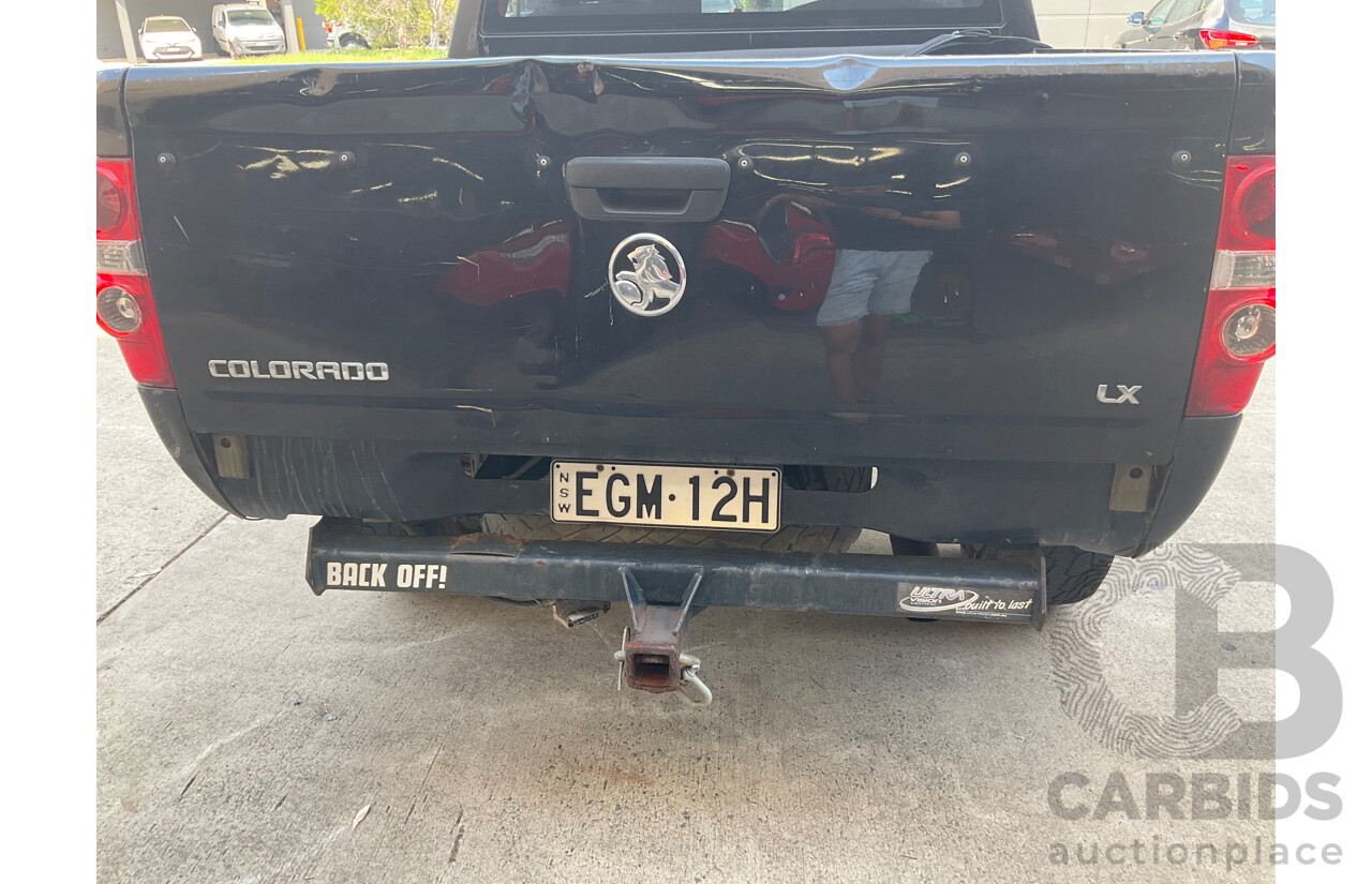 5/2010 Holden Colorado LT-R (4x4) RC MY10 Crew Cab P/Up Black Turbo Diesel 3.0L