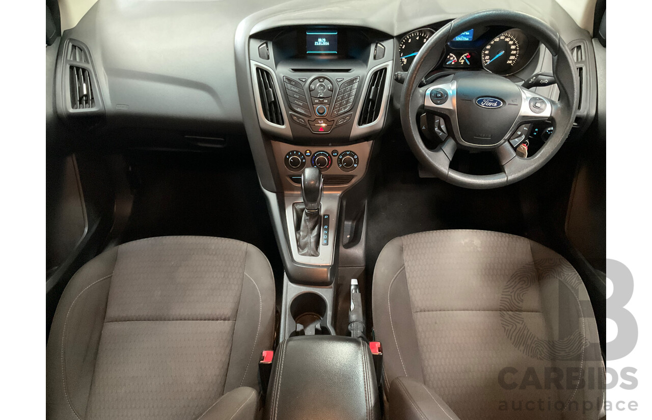 4/2014 Ford Focus Trend LW MK2 Upgrade 5d Hatchback Ruby Red Turbo Diesel 2.0L