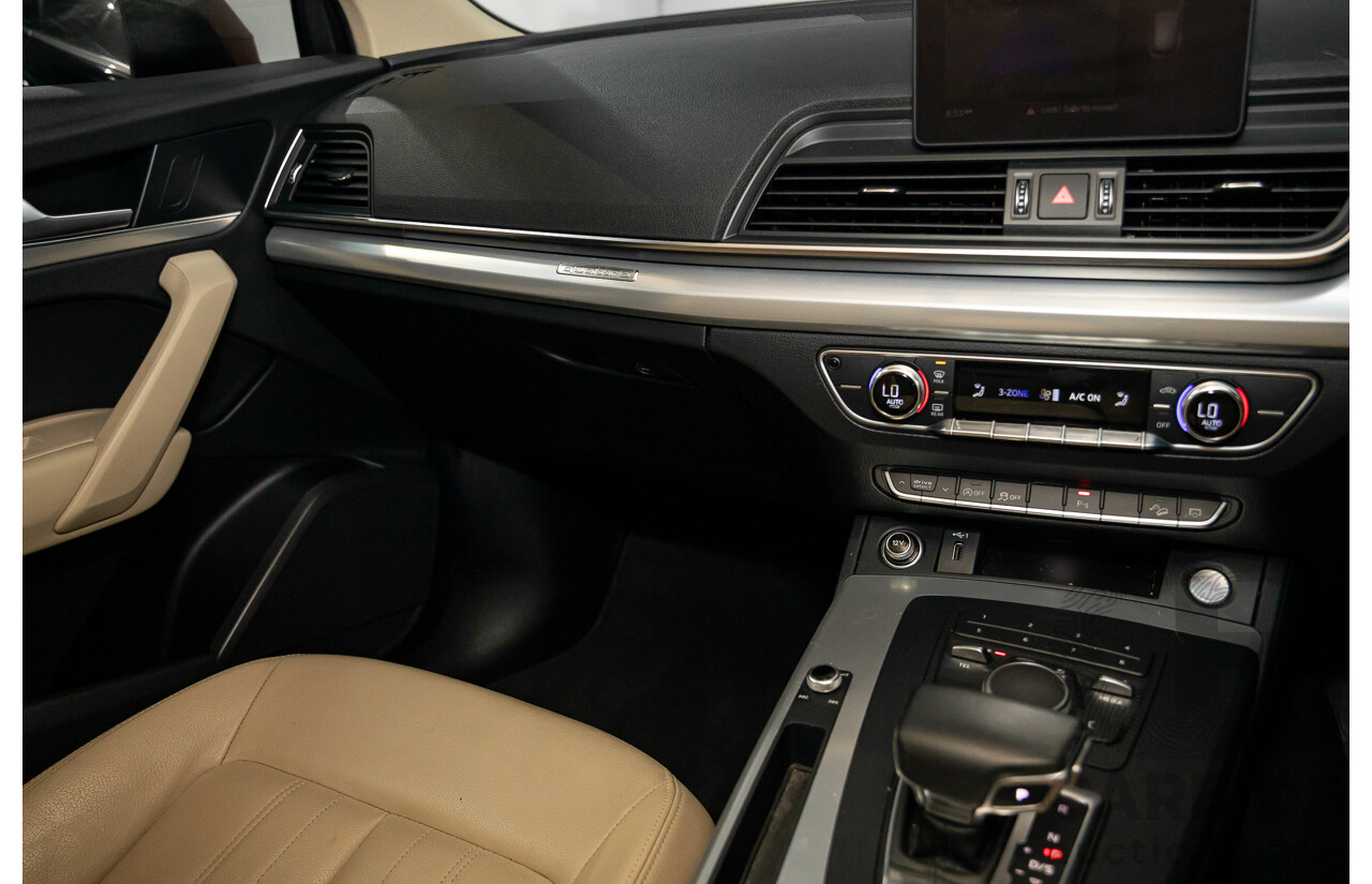 06/2019 Audi Q5 40 TDI Quattro Design (AWD) FY MY19 4d Wagon Brilliant Black Turbo Diesel 2.0L