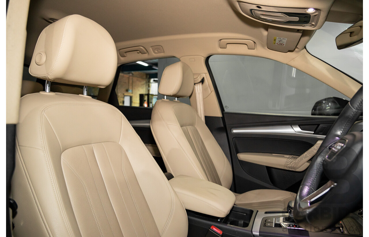 06/2019 Audi Q5 40 TDI Quattro Design (AWD) FY MY19 4d Wagon Brilliant Black Turbo Diesel 2.0L