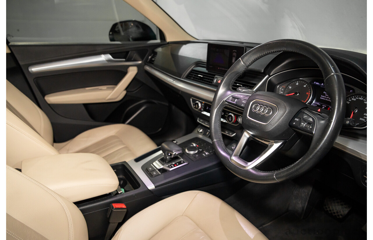 06/2019 Audi Q5 40 TDI Quattro Design (AWD) FY MY19 4d Wagon Brilliant Black Turbo Diesel 2.0L