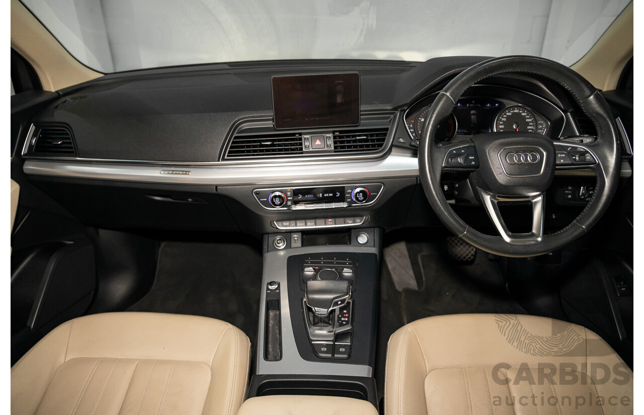 06/2019 Audi Q5 40 TDI Quattro Design (AWD) FY MY19 4d Wagon Brilliant Black Turbo Diesel 2.0L