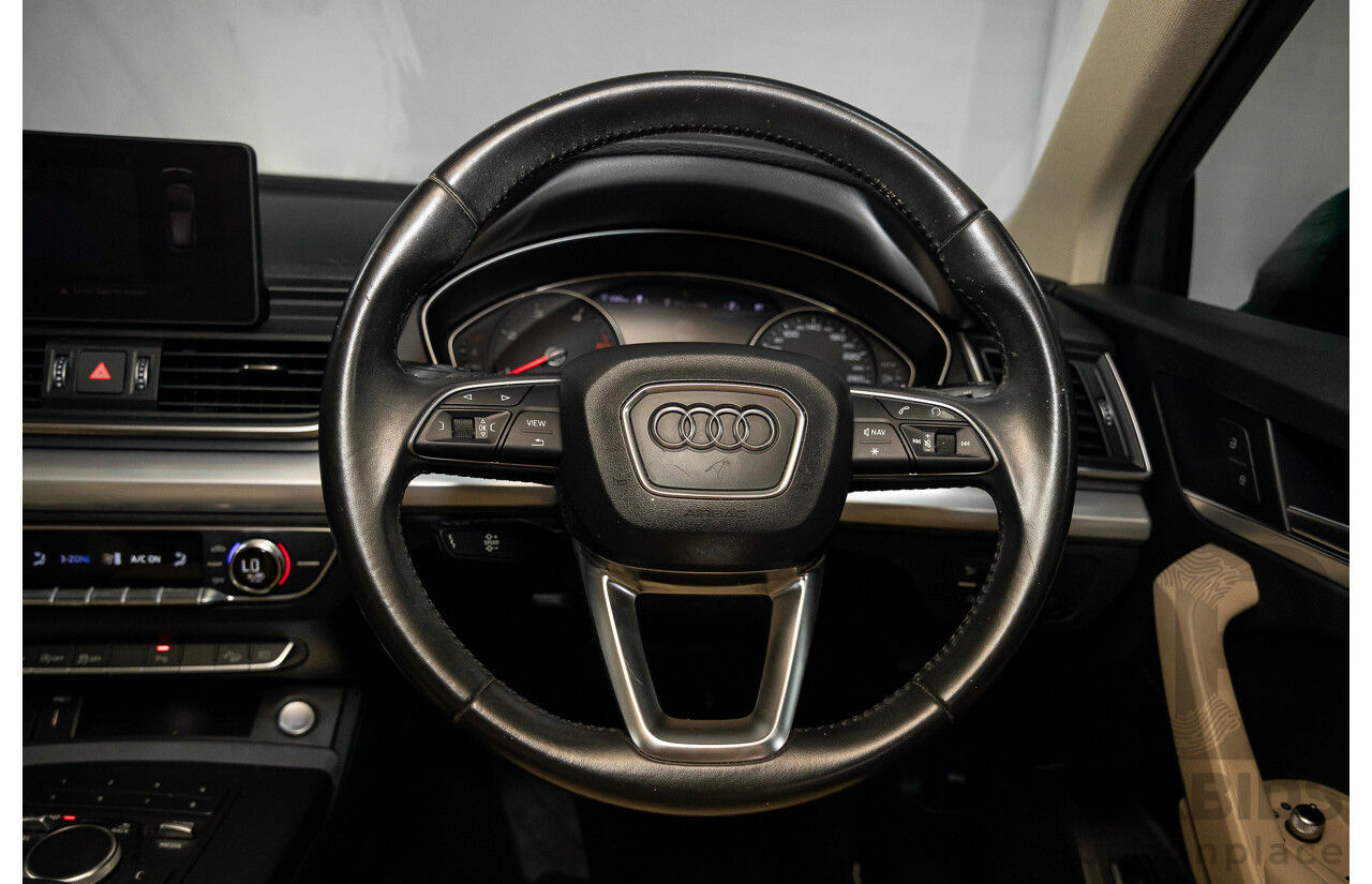 06/2019 Audi Q5 40 TDI Quattro Design (AWD) FY MY19 4d Wagon Brilliant Black Turbo Diesel 2.0L