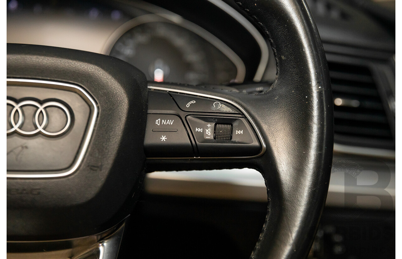 06/2019 Audi Q5 40 TDI Quattro Design (AWD) FY MY19 4d Wagon Brilliant Black Turbo Diesel 2.0L