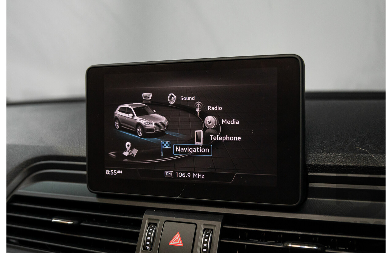 06/2019 Audi Q5 40 TDI Quattro Design (AWD) FY MY19 4d Wagon Brilliant Black Turbo Diesel 2.0L