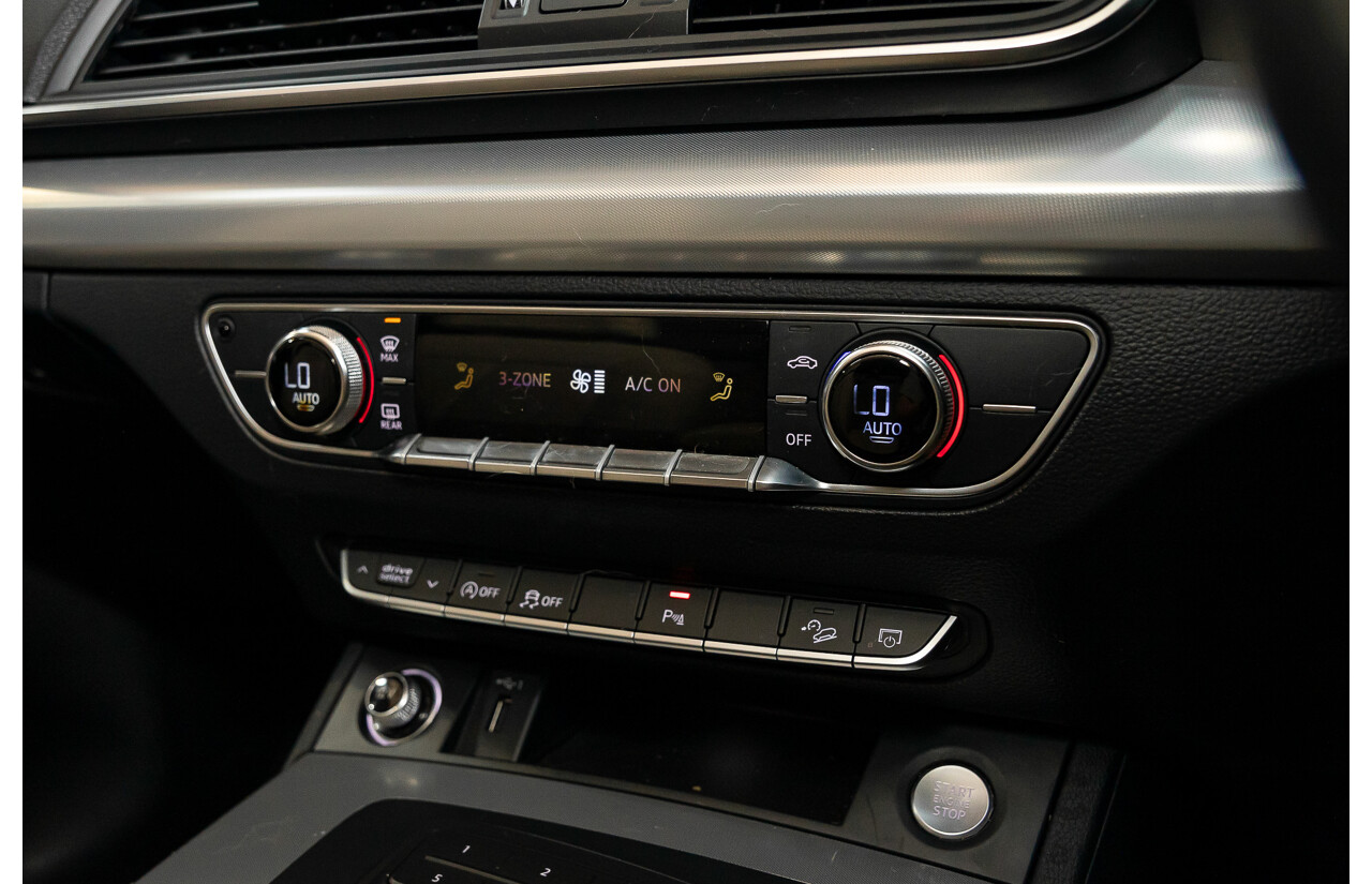 06/2019 Audi Q5 40 TDI Quattro Design (AWD) FY MY19 4d Wagon Brilliant Black Turbo Diesel 2.0L