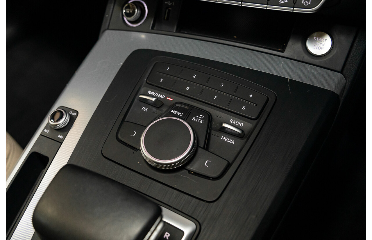 06/2019 Audi Q5 40 TDI Quattro Design (AWD) FY MY19 4d Wagon Brilliant Black Turbo Diesel 2.0L