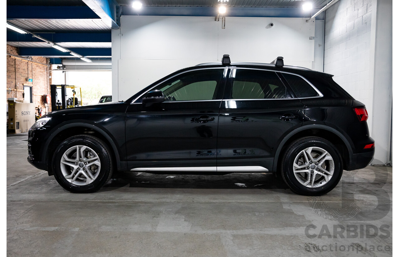 06/2019 Audi Q5 40 TDI Quattro Design (AWD) FY MY19 4d Wagon Brilliant Black Turbo Diesel 2.0L