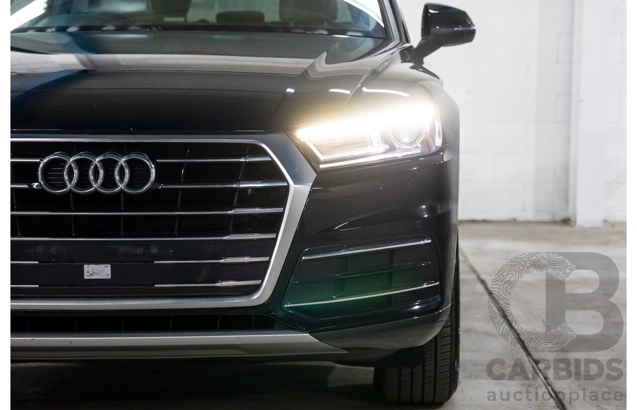 06/2019 Audi Q5 40 TDI Quattro Design (AWD) FY MY19 4d Wagon Brilliant Black Turbo Diesel 2.0L