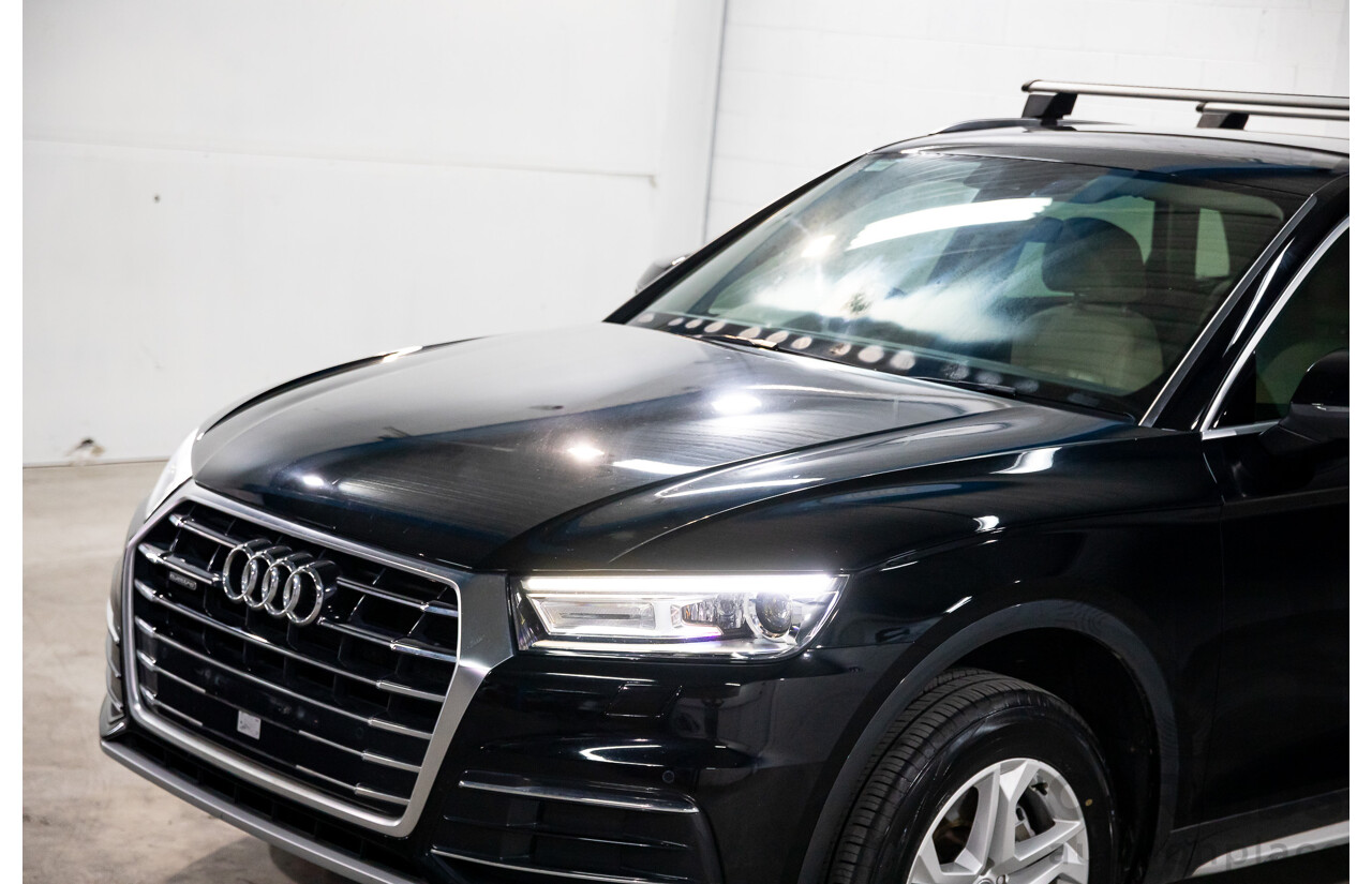 06/2019 Audi Q5 40 TDI Quattro Design (AWD) FY MY19 4d Wagon Brilliant Black Turbo Diesel 2.0L
