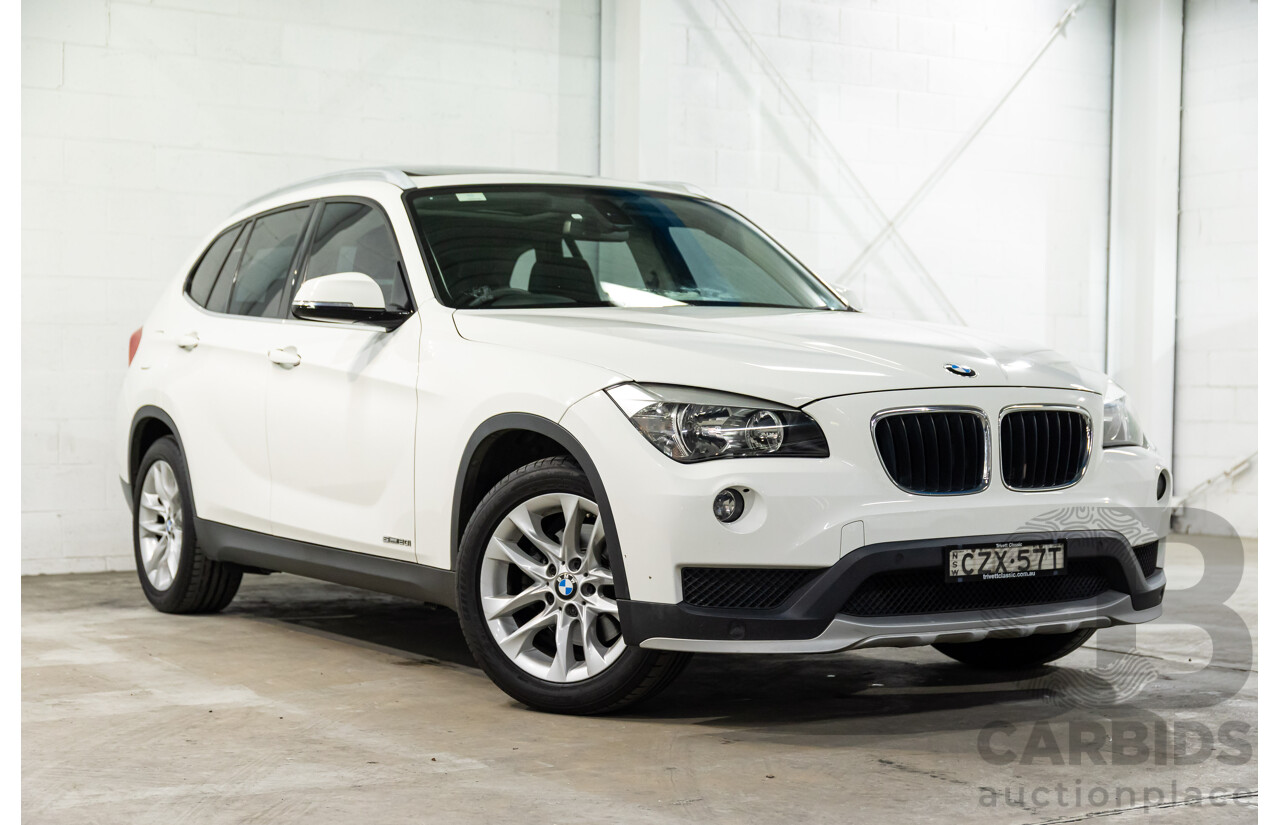 04/2015 BMW X1 sDrive20i (RWD) E84 MY15 4d Wagon Alpine White Turbo 2.0L