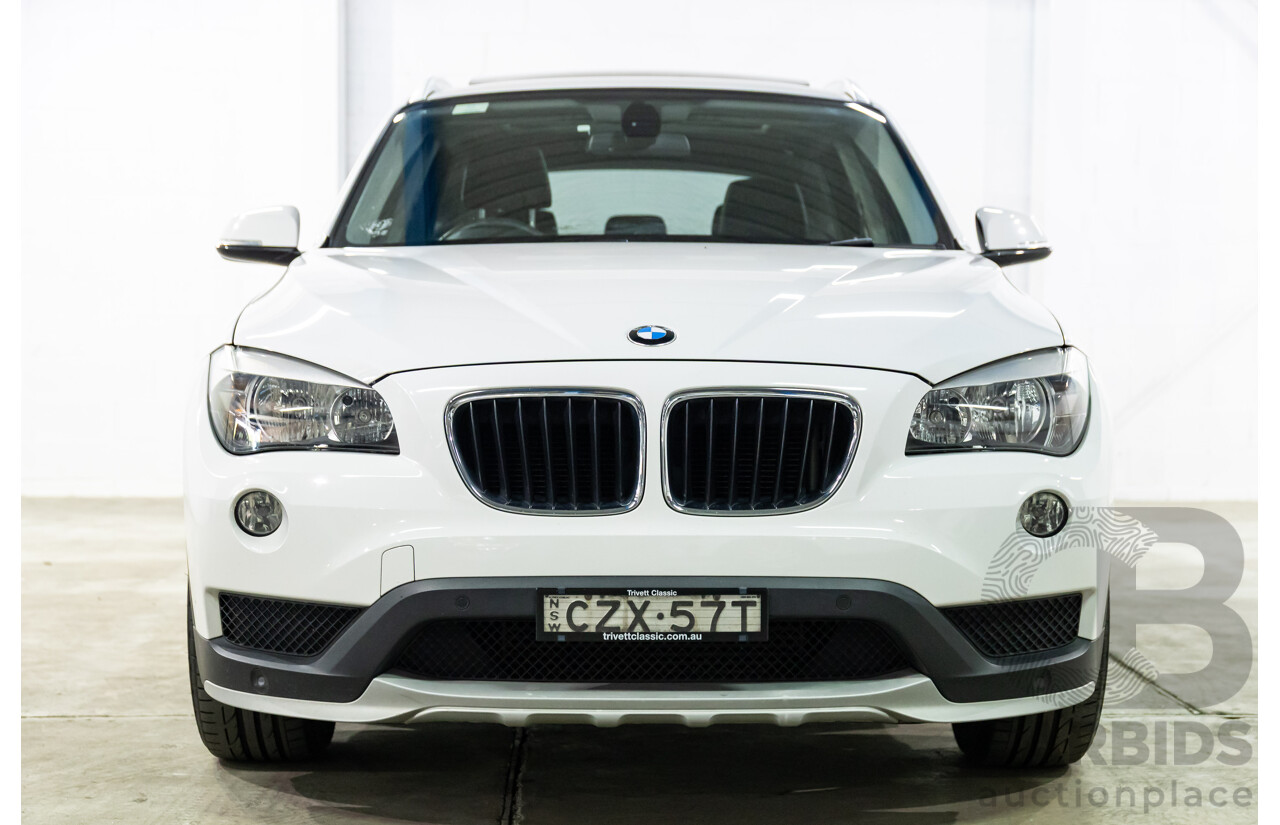 04/2015 BMW X1 sDrive20i (RWD) E84 MY15 4d Wagon Alpine White Turbo 2.0L
