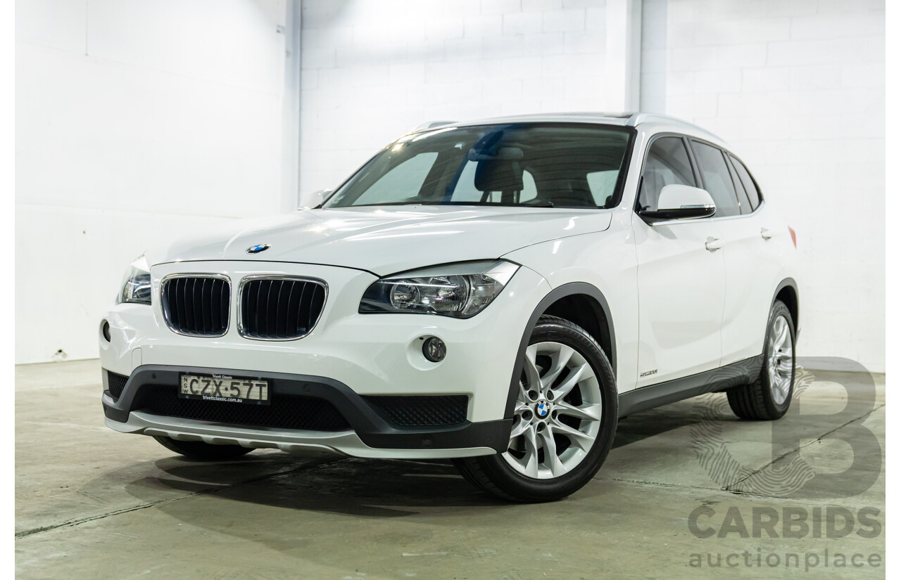 04/2015 BMW X1 sDrive20i (RWD) E84 MY15 4d Wagon Alpine White Turbo 2.0L