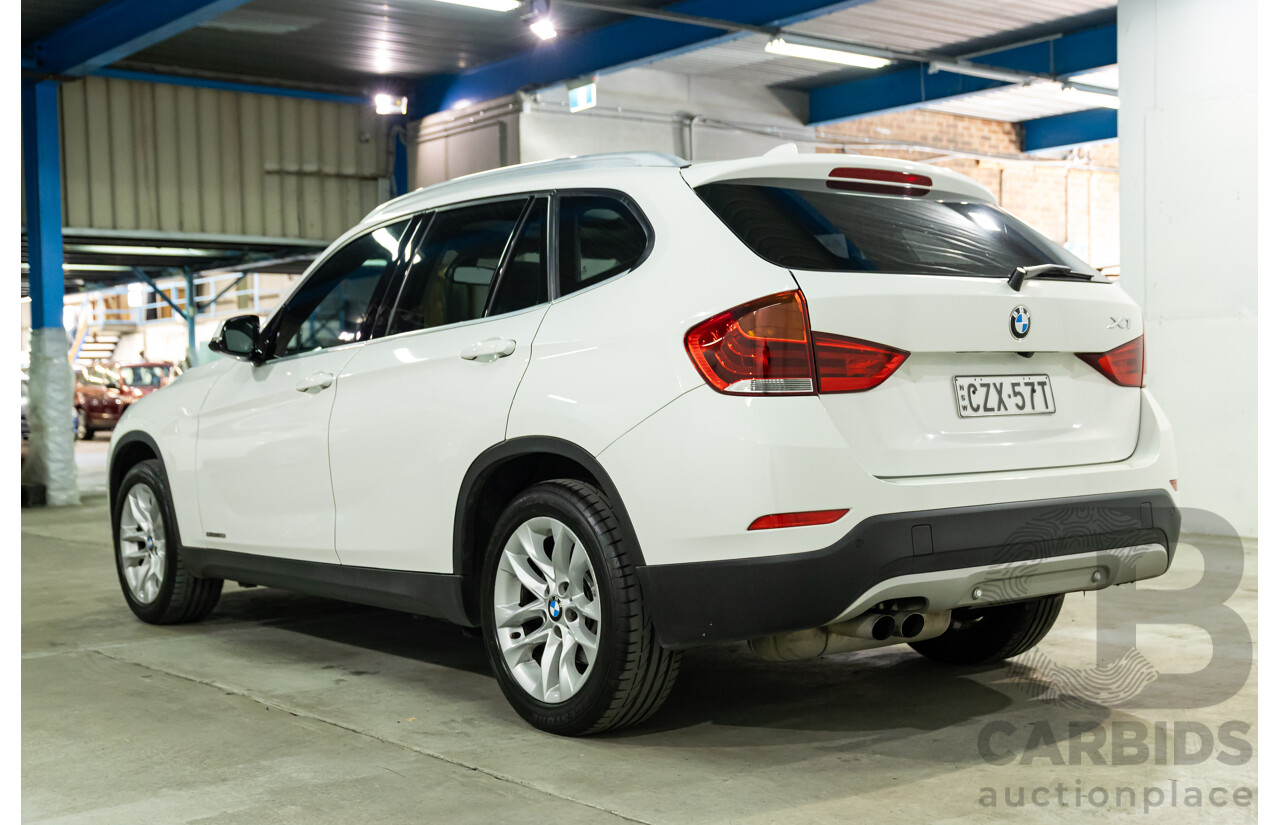 04/2015 BMW X1 sDrive20i (RWD) E84 MY15 4d Wagon Alpine White Turbo 2.0L
