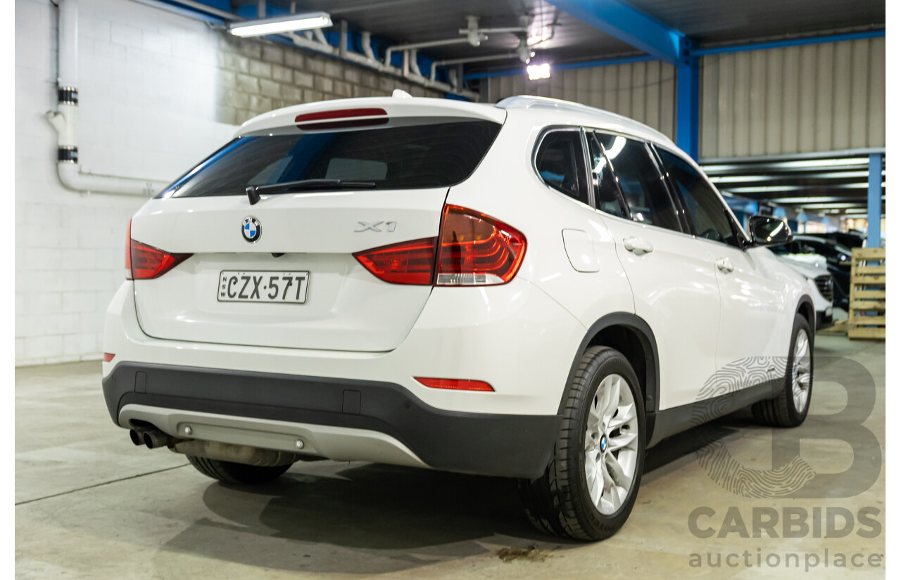 04/2015 BMW X1 sDrive20i (RWD) E84 MY15 4d Wagon Alpine White Turbo 2.0L