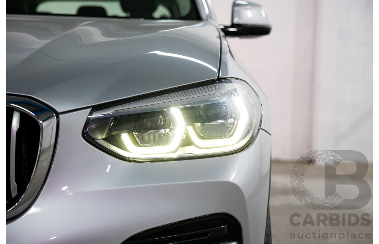 05/2018 BMW X3 xDrive30i xLine (AWD) G01 4d Wagon Glacier Silver Metallic Turbo 2.0L