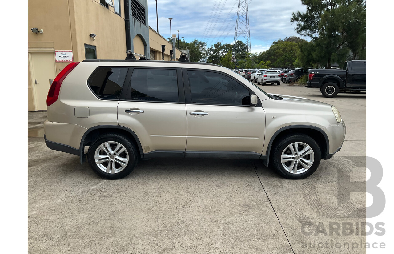 5/2012 Nissan X-Trail ST (FWD) T31 Series 5 4d Wagon Gold 2.0L