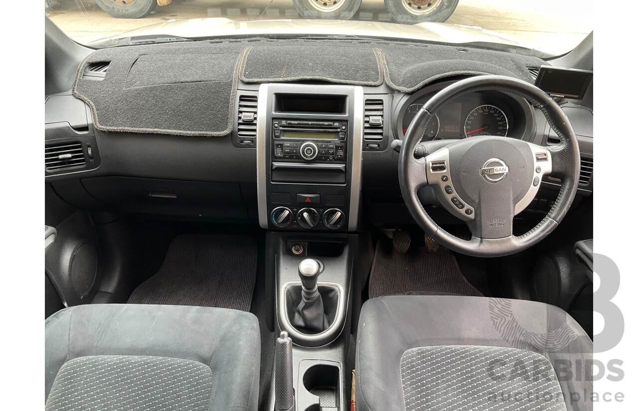 5/2012 Nissan X-Trail ST (FWD) T31 Series 5 4d Wagon Gold 2.0L