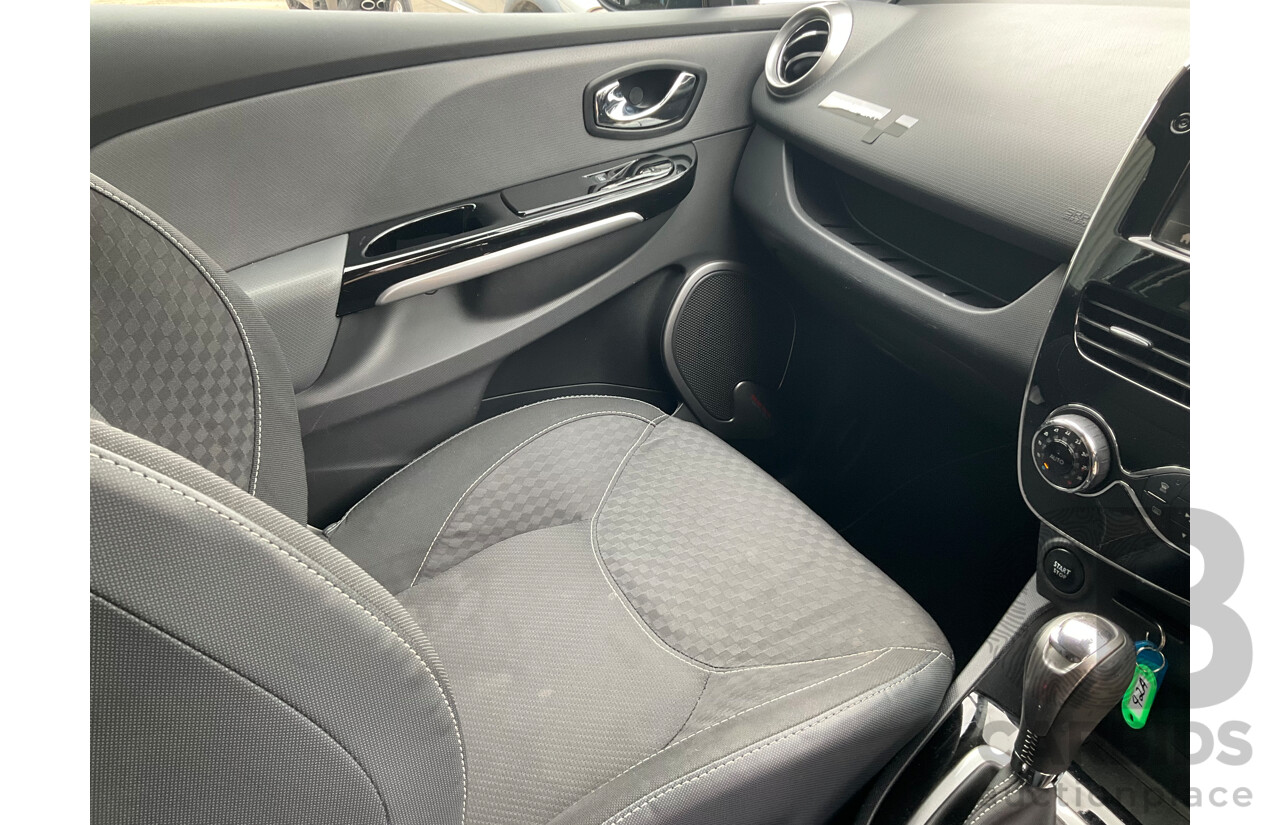 2/2015 Renault Clio GT X98 5d Hatchback Black 1.2L