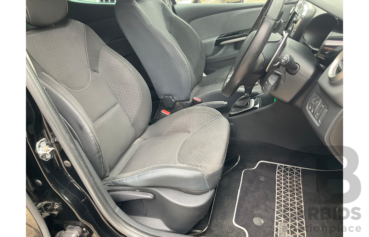 2/2015 Renault Clio GT X98 5d Hatchback Black 1.2L