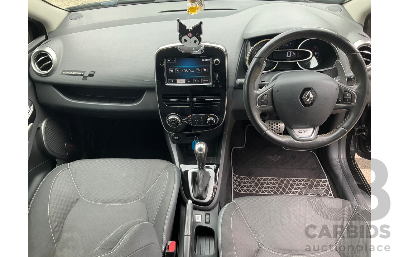 2/2015 Renault Clio GT X98 5d Hatchback Black 1.2L