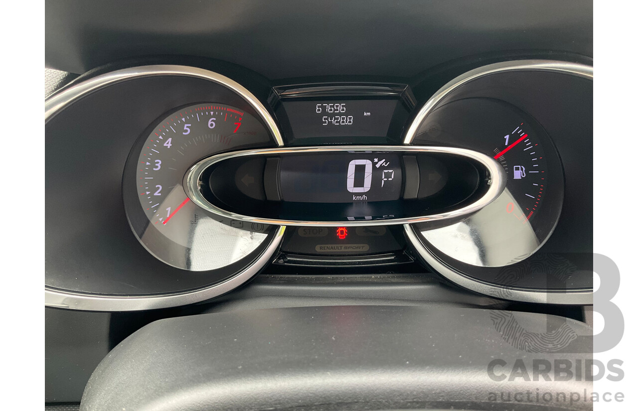 2/2015 Renault Clio GT X98 5d Hatchback Black 1.2L