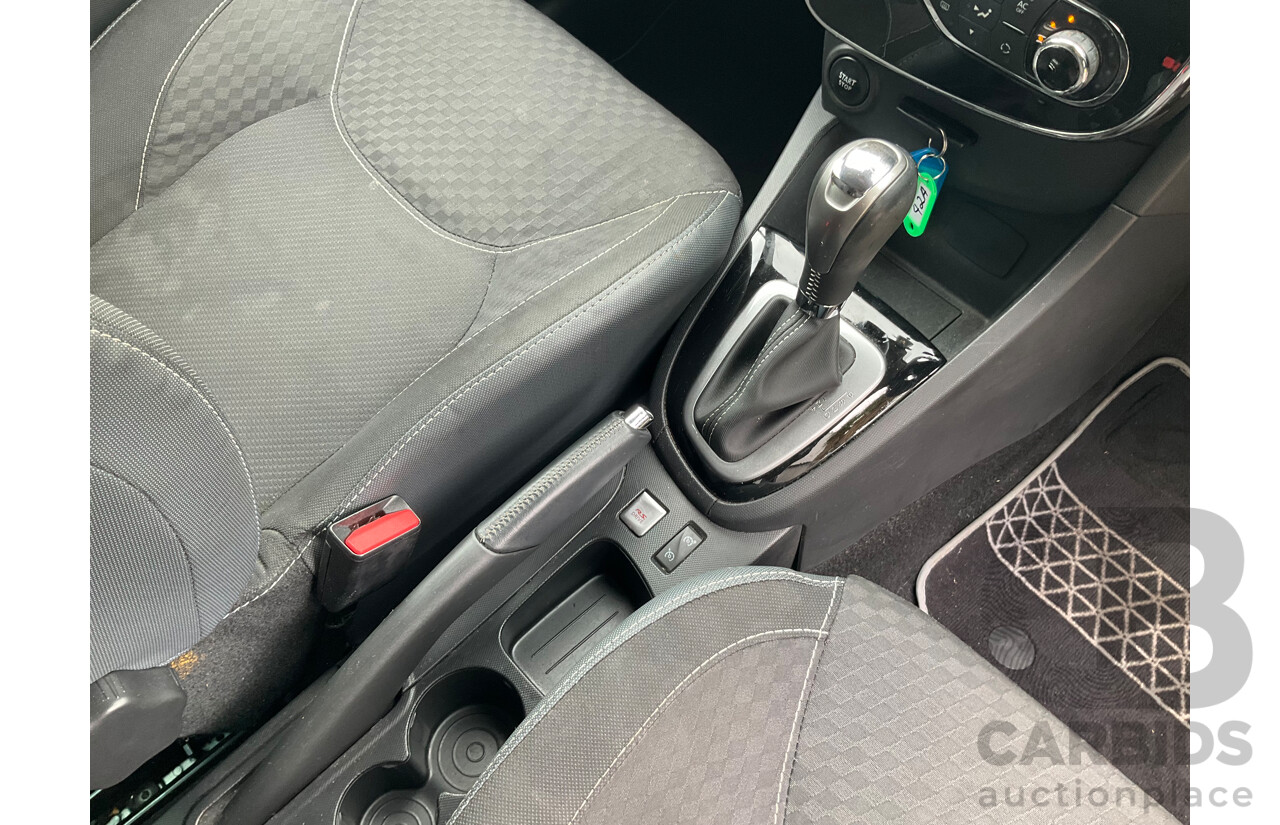 2/2015 Renault Clio GT X98 5d Hatchback Black 1.2L