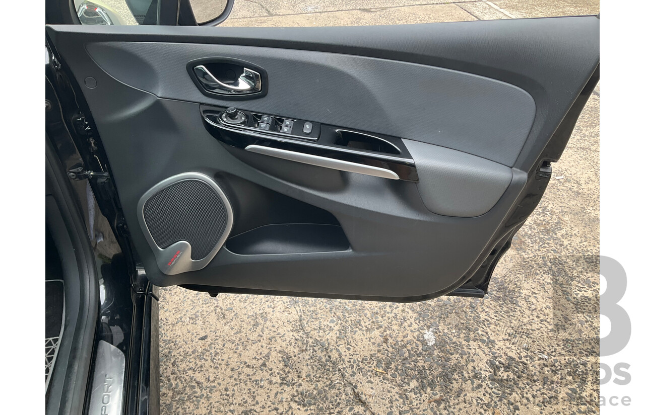 2/2015 Renault Clio GT X98 5d Hatchback Black 1.2L