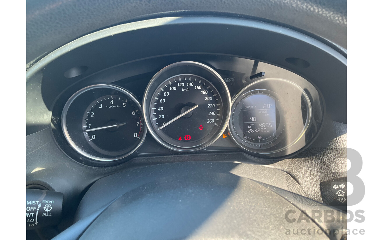 8/2014 Mazda CX-5 Maxx (4x2) MY13 Upgrade 4d Wagon Crystal White Pearl 2.0L