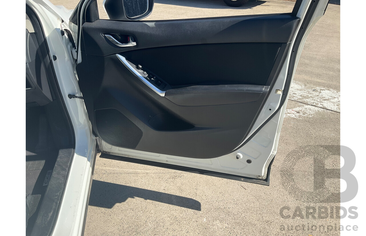 8/2014 Mazda CX-5 Maxx (4x2) MY13 Upgrade 4d Wagon Crystal White Pearl 2.0L