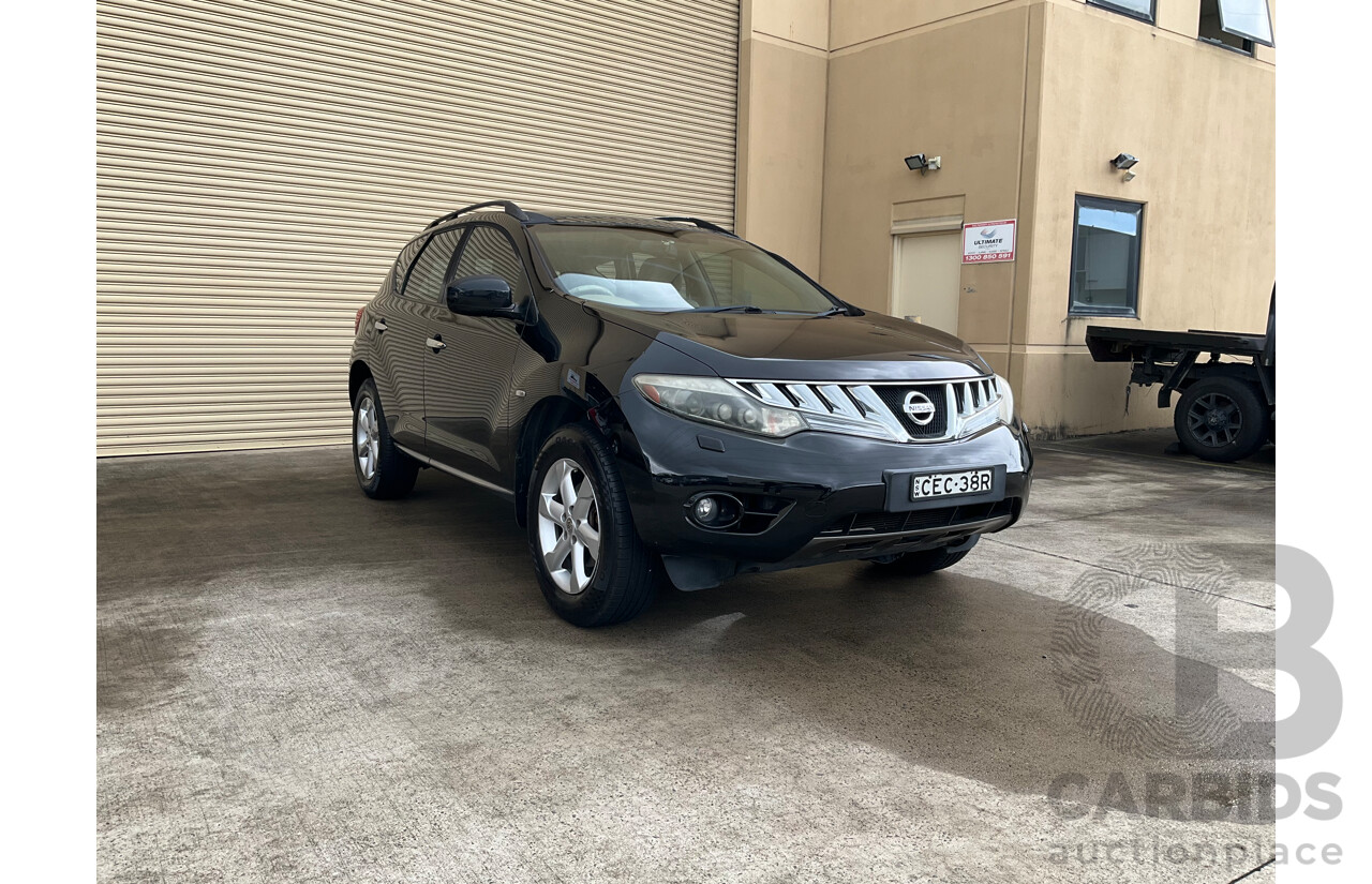 3/2011 Nissan Murano Ti Z51 MY10 4d Wagon Black V6 3.5L