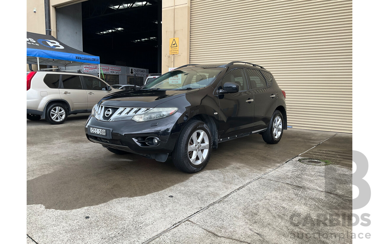 3/2011 Nissan Murano Ti Z51 MY10 4d Wagon Black V6 3.5L