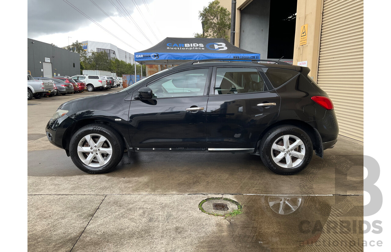 3/2011 Nissan Murano Ti Z51 MY10 4d Wagon Black V6 3.5L