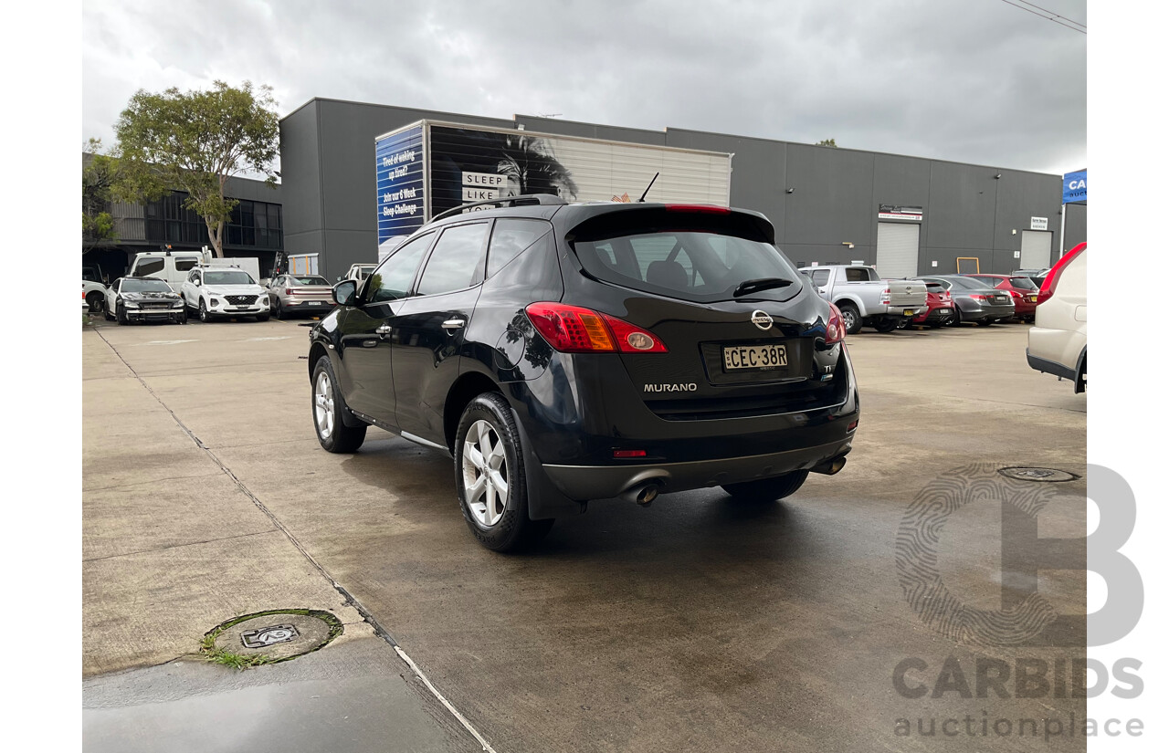 3/2011 Nissan Murano Ti Z51 MY10 4d Wagon Black V6 3.5L