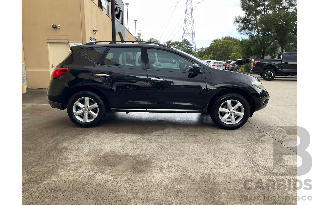 3/2011 Nissan Murano Ti Z51 MY10 4d Wagon Black V6 3.5L