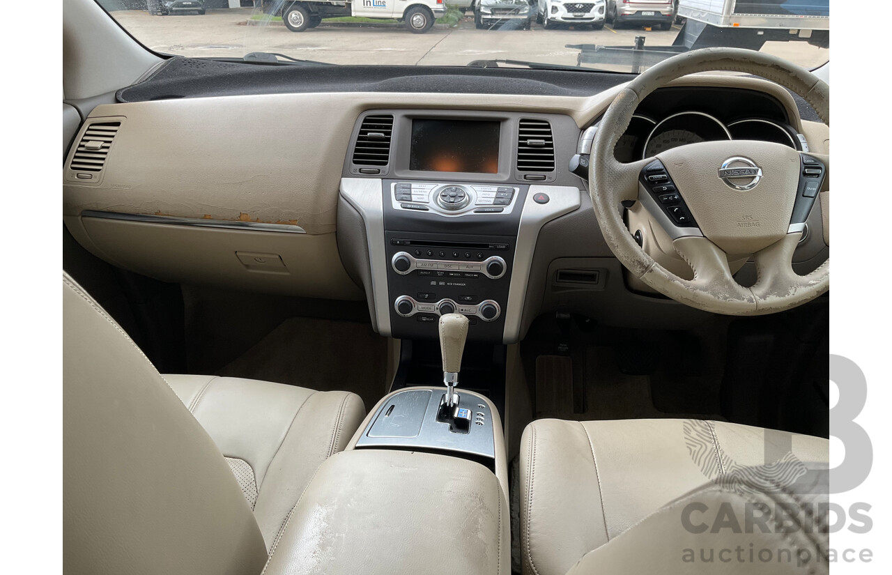 3/2011 Nissan Murano Ti Z51 MY10 4d Wagon Black V6 3.5L