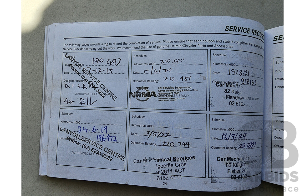 2/2007 Jeep Cherokee Limited (4x4) KJ MY05 UPGRADE II 4d Wagon Gold 2.8L