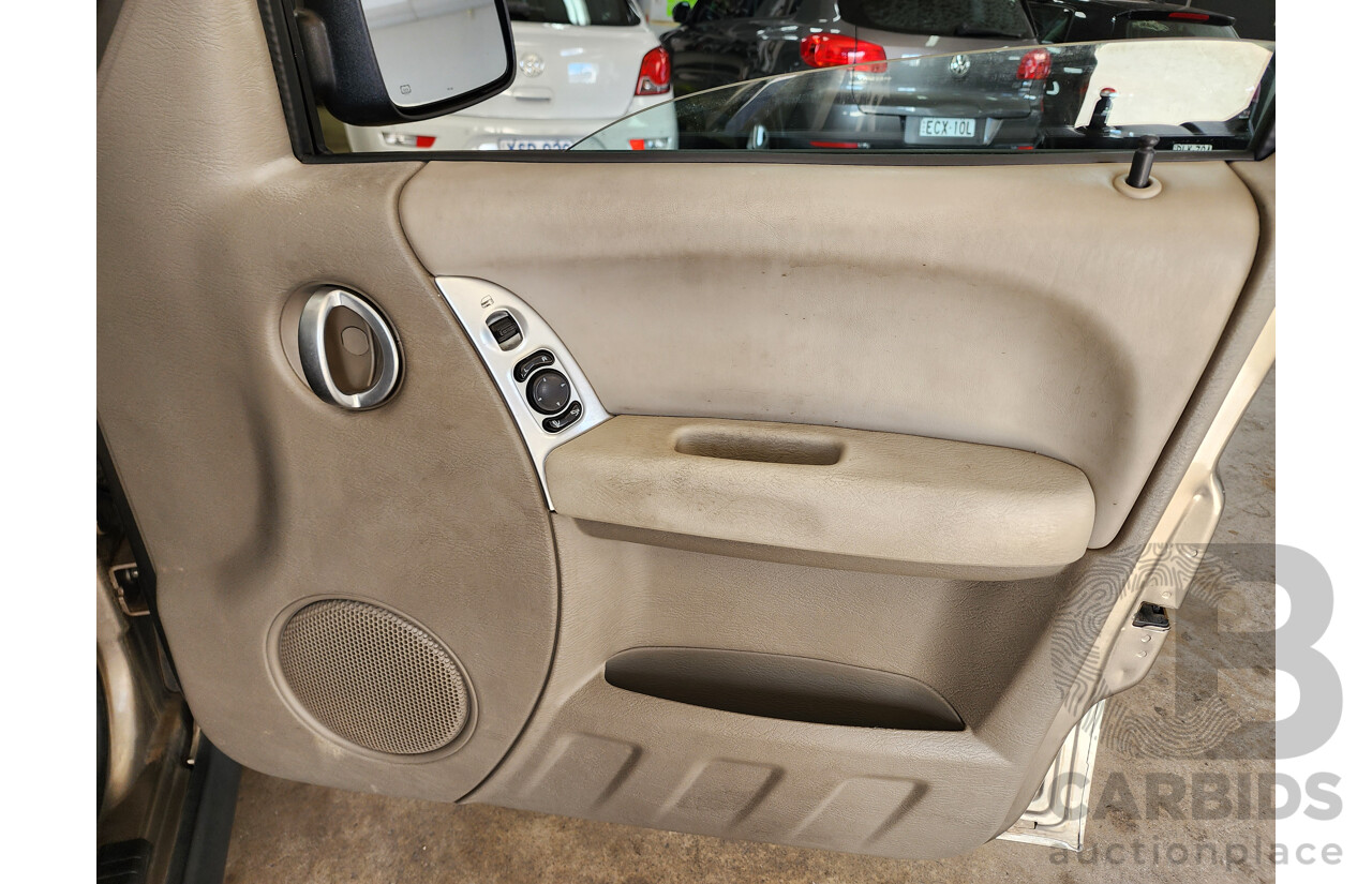 2/2007 Jeep Cherokee Limited (4x4) KJ MY05 UPGRADE II 4d Wagon Gold 2.8L