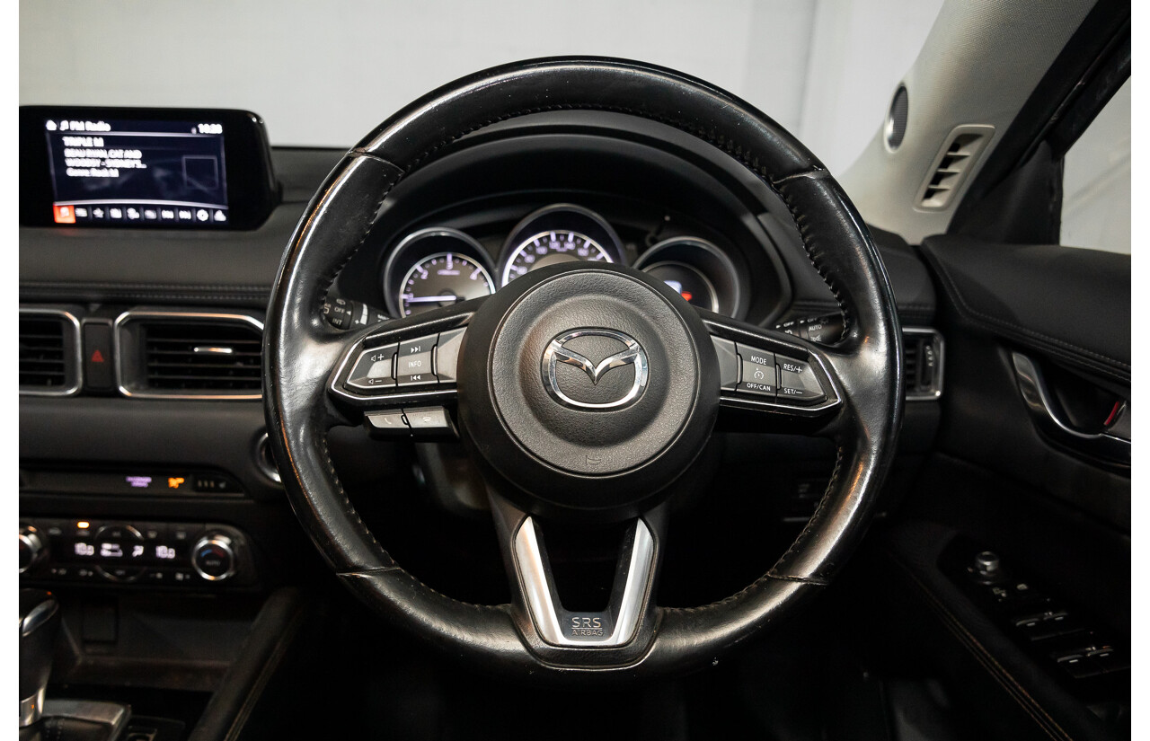 03/2017 Mazda CX-5 GT (AWD) MY17.5 (KF Series 2) 4d Wagon Sonic Silver Metallic Turbo Diesel 2.2L