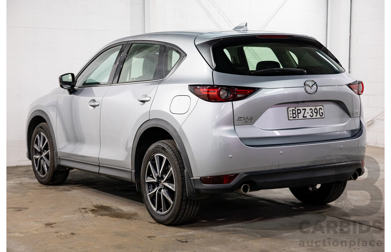 03/2017 Mazda CX-5 GT (AWD) MY17.5 (KF Series 2) 4d Wagon Sonic Silver Metallic Turbo Diesel 2.2L