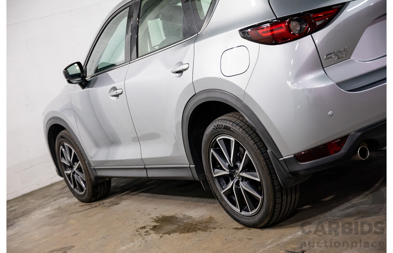 03/2017 Mazda CX-5 GT (AWD) MY17.5 (KF Series 2) 4d Wagon Sonic Silver Metallic Turbo Diesel 2.2L