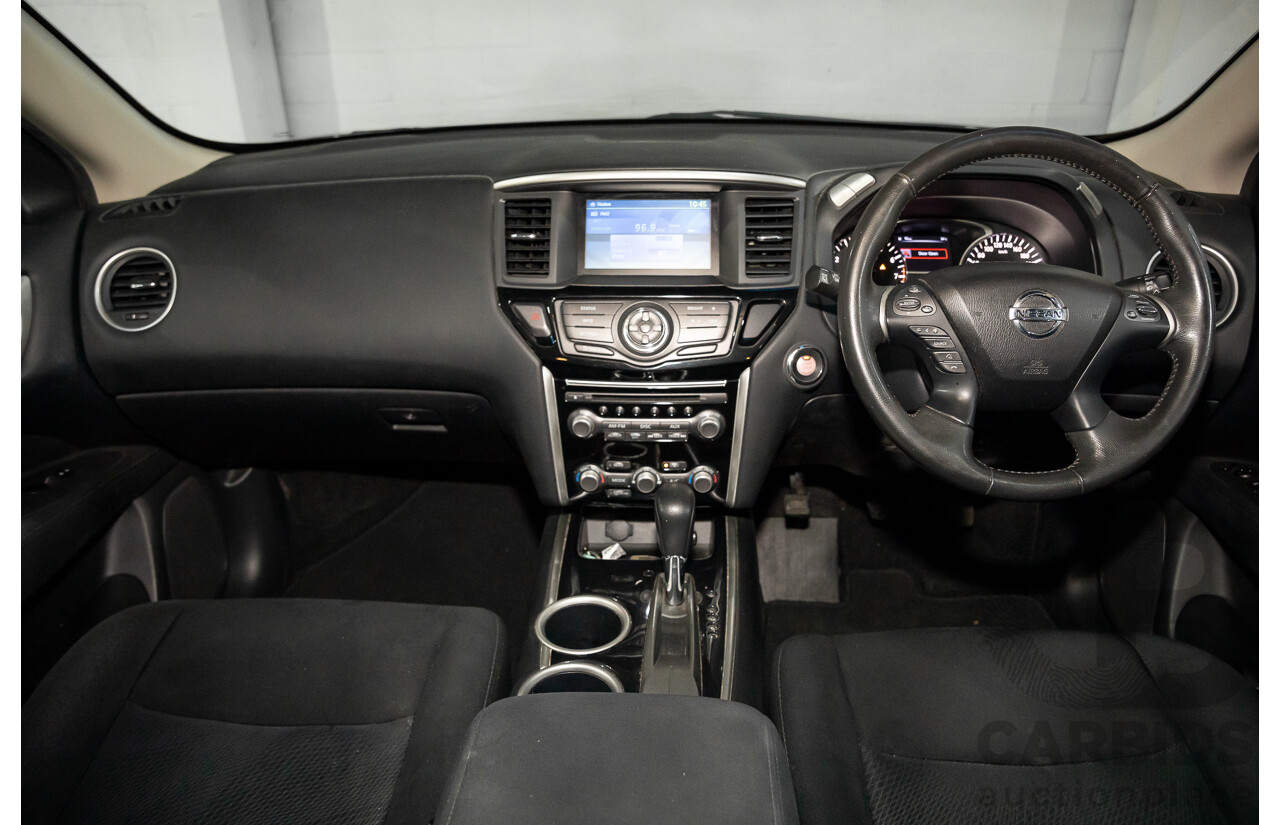 7/2015 Nissan Pathfinder ST (4x2) R52 4d Wagon Magnetic Black Metallic V6 3.5L