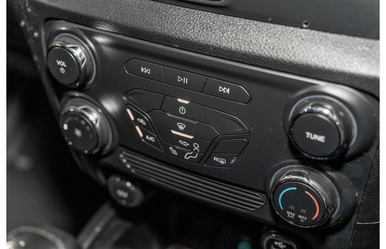 09/2016 Ford Ranger XL 3.2 (4x4) 4x4 PX MKII MY17 C/Chas Frozen White Turbo Diesel 3.2L