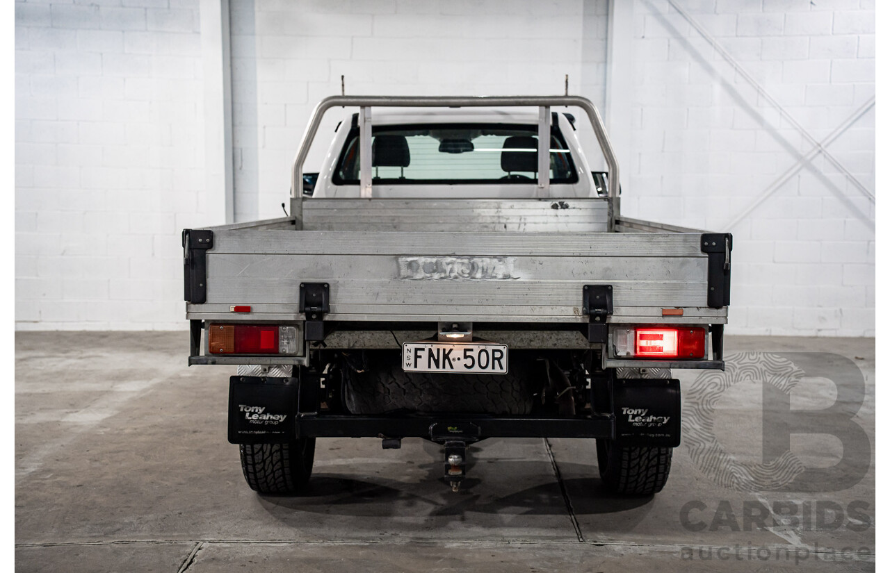 09/2016 Ford Ranger XL 3.2 (4x4) 4x4 PX MKII MY17 C/Chas Frozen White Turbo Diesel 3.2L