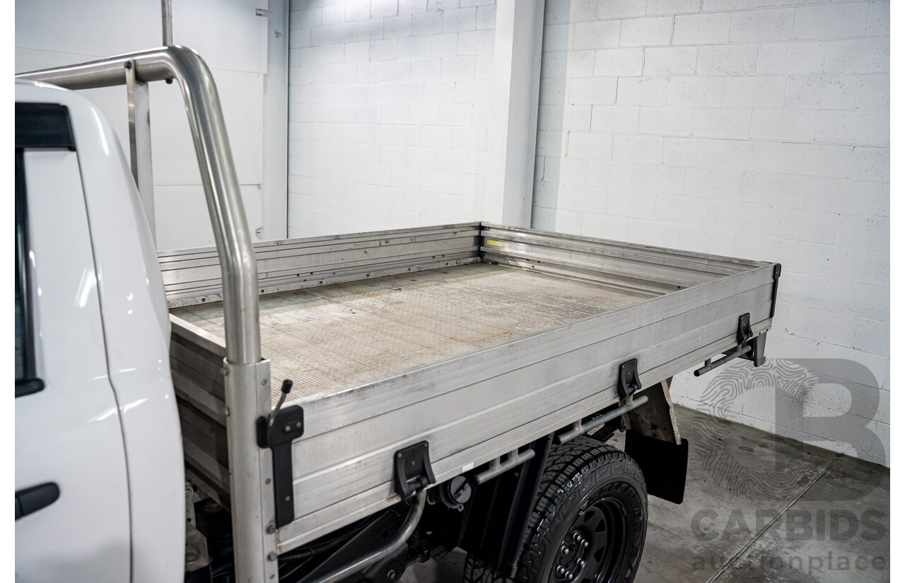 09/2016 Ford Ranger XL 3.2 (4x4) 4x4 PX MKII MY17 C/Chas Frozen White Turbo Diesel 3.2L