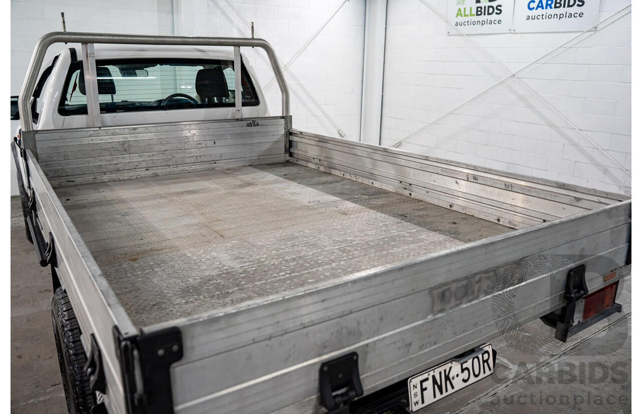 09/2016 Ford Ranger XL 3.2 (4x4) 4x4 PX MKII MY17 C/Chas Frozen White Turbo Diesel 3.2L