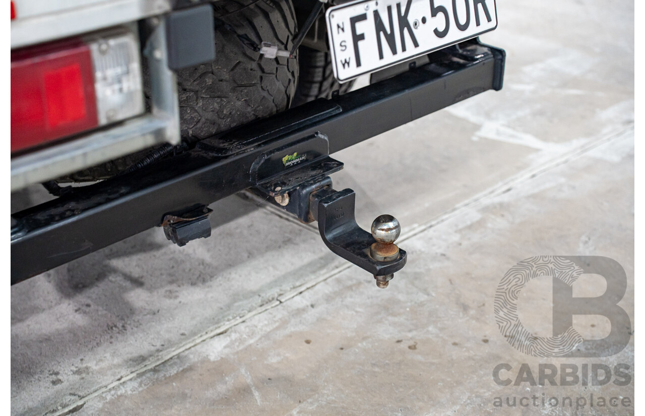 09/2016 Ford Ranger XL 3.2 (4x4) 4x4 PX MKII MY17 C/Chas Frozen White Turbo Diesel 3.2L