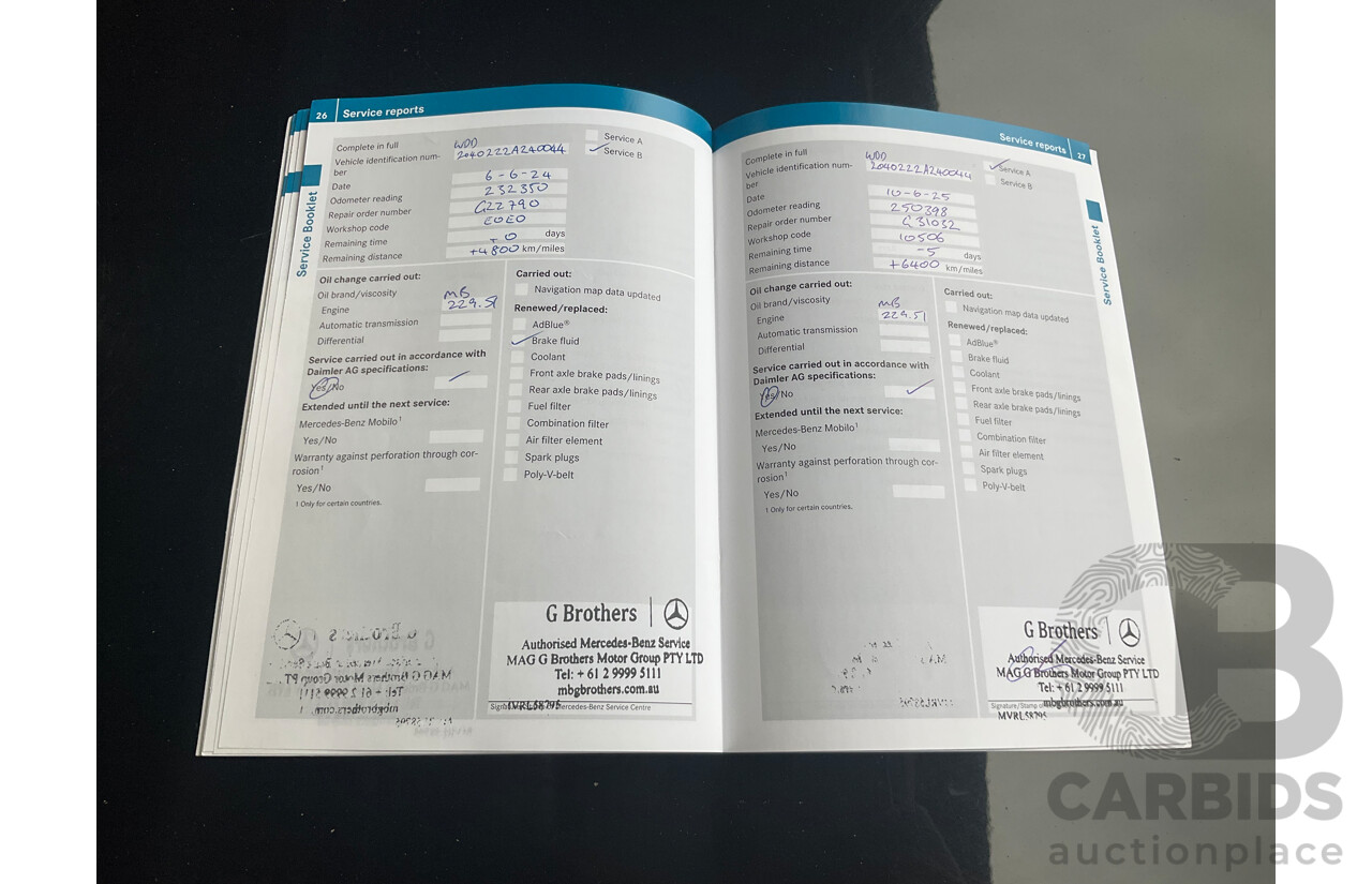 6/2009 Mercedes-Benz C320 CDI Avantgarde W204 4d Sedan Obsidian Black Turbo Diesel V6 3.0L