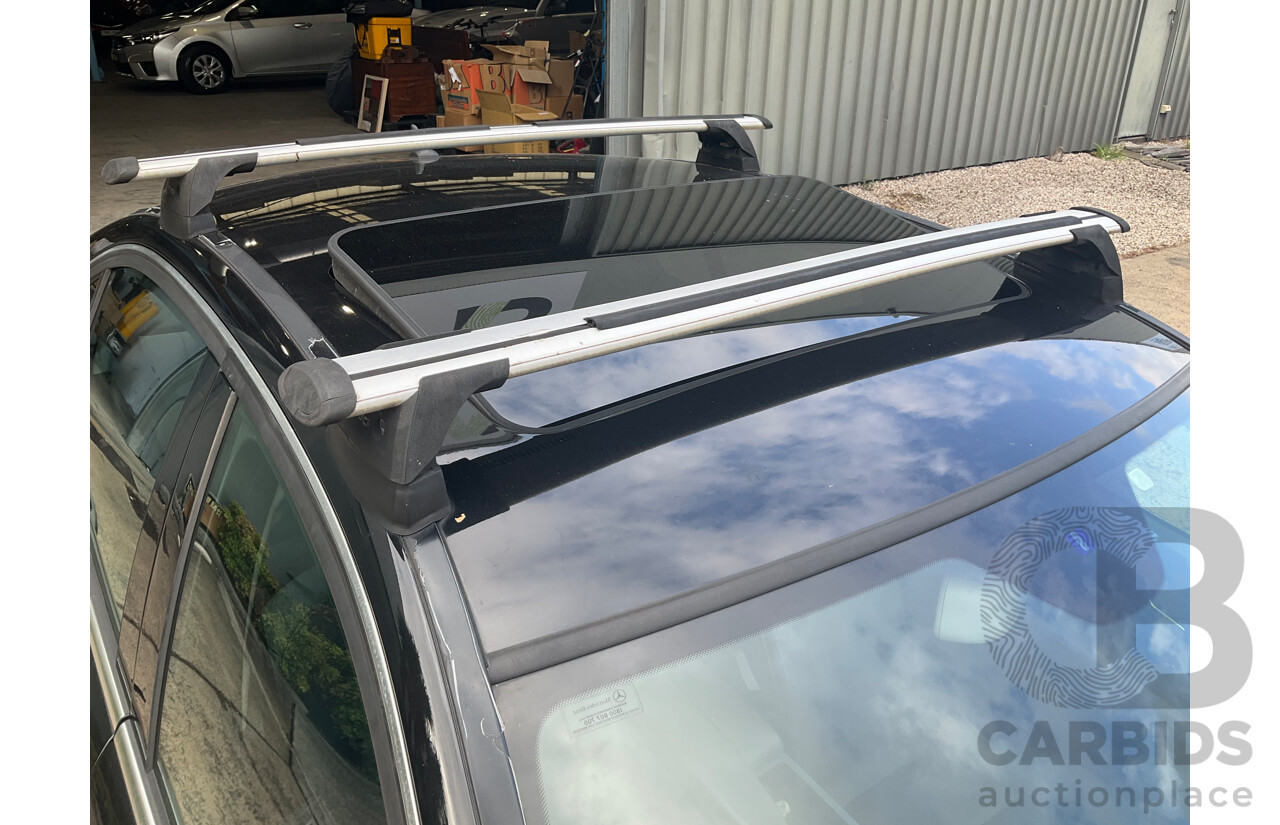 6/2009 Mercedes-Benz C320 CDI Avantgarde W204 4d Sedan Obsidian Black Turbo Diesel V6 3.0L