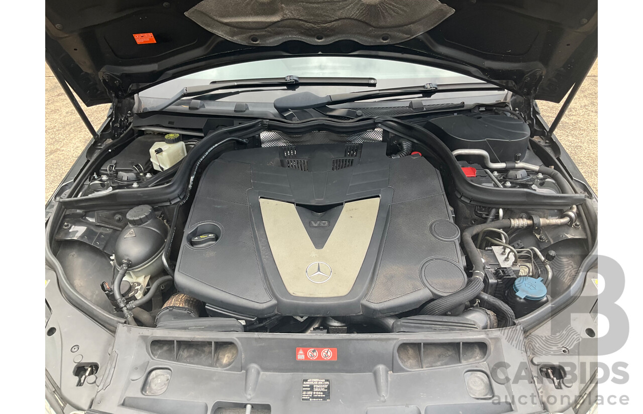 6/2009 Mercedes-Benz C320 CDI Avantgarde W204 4d Sedan Obsidian Black Turbo Diesel V6 3.0L